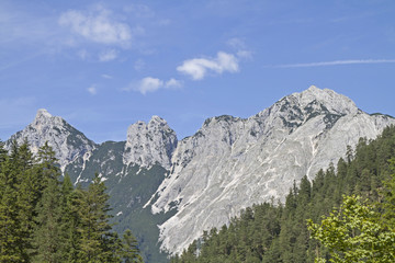 Fototapeta na wymiar Arnspitzgruppe in Tirol