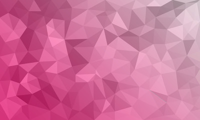 abstract Red background, low poly textured triangle shapes in ra
