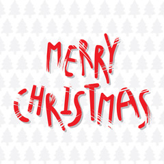 merry christmas greeting card design