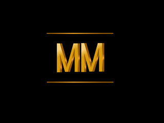 MM Initial Logo for your startup venture