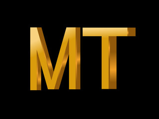 MT Initial Logo for your startup venture