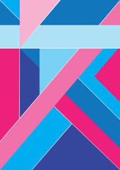 Obraz premium Abstract vector layout background for web and mobile app, art template design, list, page, mockup brochure theme style, banner, idea, cover, booklet, print, flyer, book, blank, card, ad, sign, sheet.