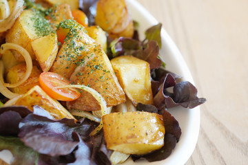 salad with potato