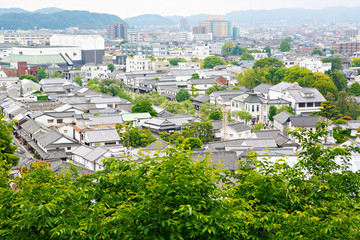 Obraz premium Kurashiki city, old japanese town in Okayama prefecture