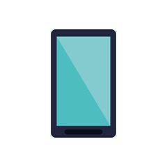 Smartphone icon. Device gadget and technology theme. Isolated design. Vector illustration