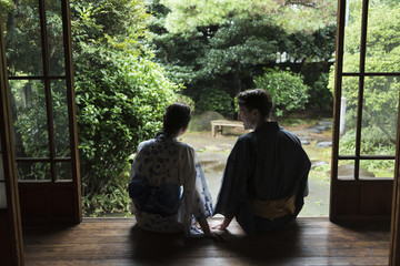 古民家　ゆかた