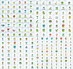 Mega collection of web logo icons
