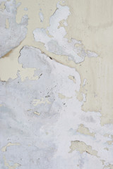 grunge peeling paint wall textured background, brown or beige tone
