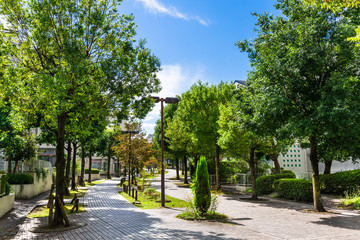 閑静な住宅街