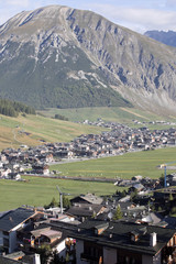 view of the valley, Livigno, Italy