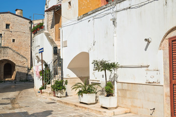 Alleyway. Sammichele di Bari. Puglia. Italy. 