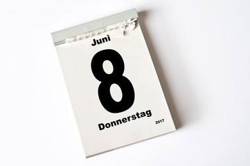 8. Juni 2017