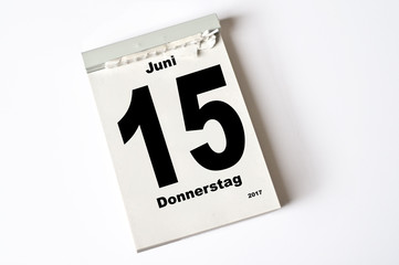 15. Juni 2017