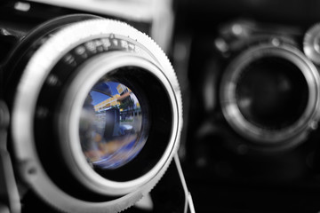 Vintage camera lens