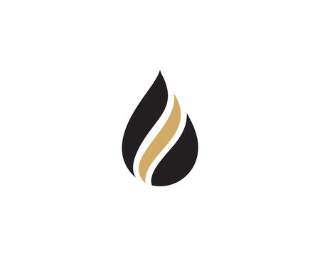 Oil & Water Drop Logo 1
