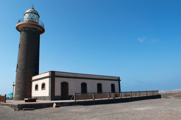 Fuerteventura, Isole Canarie: il Faro di Punta de Jandia, aperto nel 1864 nell'estrema punta sud...