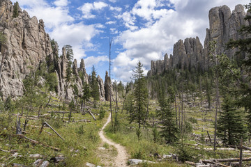 Cathedral Spires Hiking Trail