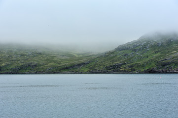 landscape of Mageroya Island, Norway