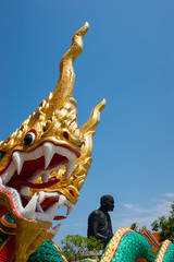 Statue of an dragon in southern Thailand