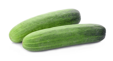 cucumber isolated on white