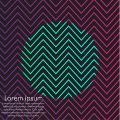 Retro vintage 80s or 90s fashion style abstract seamless pattern background. Doodle geometric shapes.