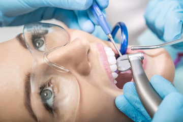 Treatment at dentist's office