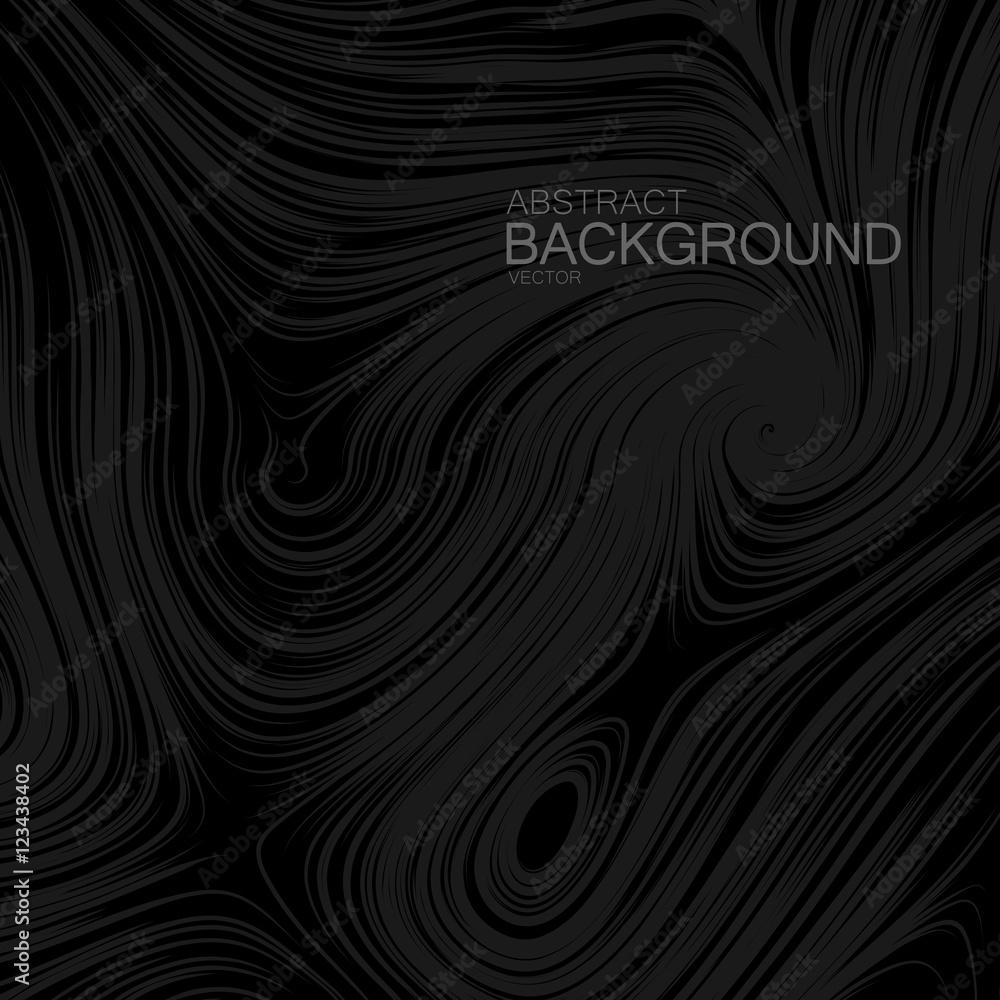 Aufkleber abstract artistic curl background with swirled stripes.