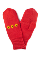 red mittens