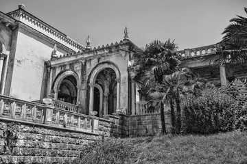 Obraz premium Untouched from the time of collapse of the USSR Gagripsh railway