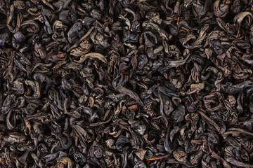 Black tea background