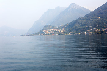 Fototapeta na wymiar view of Toscolano Maderno, Lago di Garda, Italy
