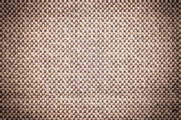 Linen wallpaper. Decorated wallpaper with earth tones texture ,vignette
