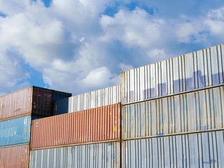 Fototapeta premium Containerwand