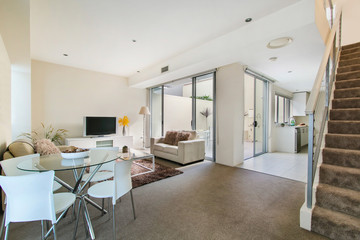 Modern living room, spacious great room