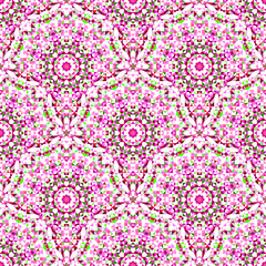 Ornamental Seamless Pattern. Abstract Geometrical Vector Background.