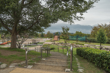 Park to walk with trees and fresh air