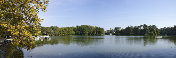 Obraz premium Teich im Schlosspark