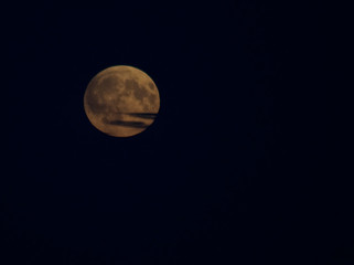  Mond am Nachthimmel 