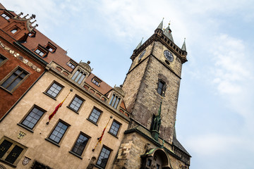 Fototapeta premium Das Altstädter Rathaus in Prag, Tschechische Republik