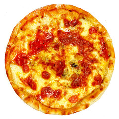 Delicious Italian Pizza Isolated
