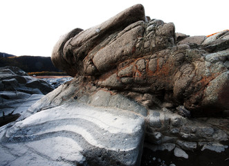 川の貌（かお）Face on a river