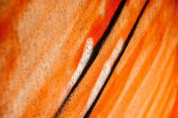 Naklejka premium sztuka uliczna - graffiti na ścianie