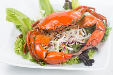 Steamed Crab