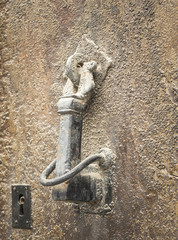latch on an old door