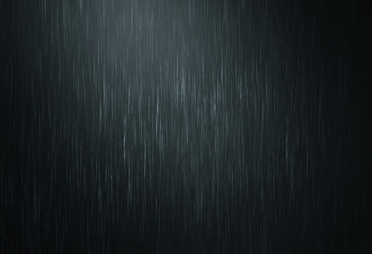 the rain water drop falling in rainy season with dark color as abstract background - Powered by Adobe