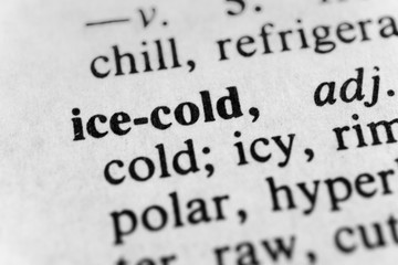 Obraz premium Ice-cold