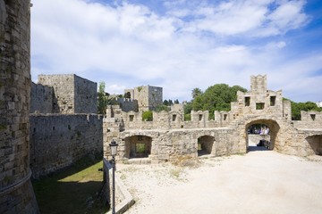 Fototapeta na wymiar Gate of Saint Paul, Rhodes