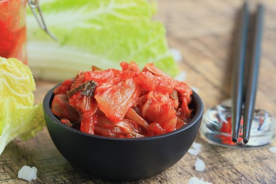 kimchi cabbage - korean food