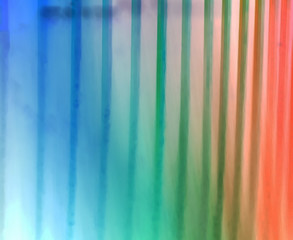 Multi-coloured wavy striped background