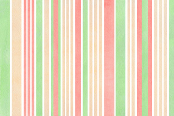 Watercolor striped background.